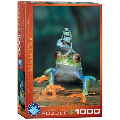 Puzzle - Rotaugenlaubfrosch - 1000 Teile