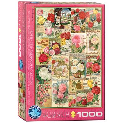 Puzzle - Rosen Saatgutkataloge - 1000 Teile