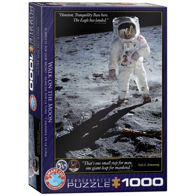 Puzzle - Schritte auf dem Mond - 1000 Teile