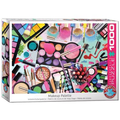 Puzzle - Schminkfarbenpalette - 1000 Teile