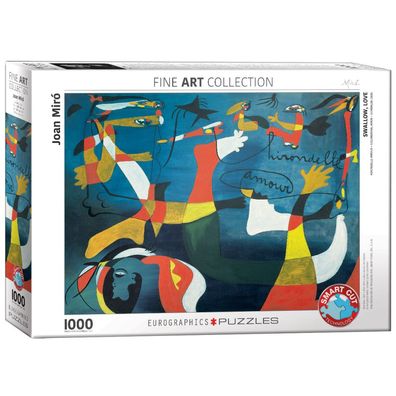 Puzzle - Schwalbe Liebe von Joan Miró - 1000 Teile