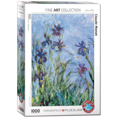 Puzzle - Schwertlilien von Claude Monet - 1000 Teile