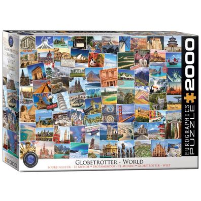 Puzzle - Sehenswürdigkeiten der Welt - 2000 Teile