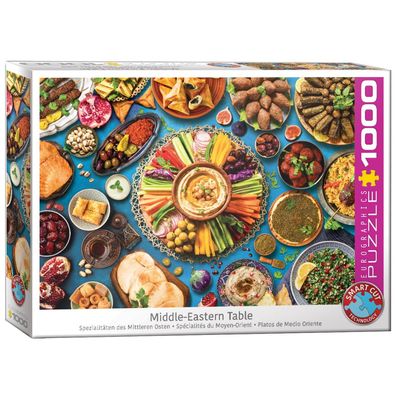 Puzzle - Spezialitäten des Mittleren Osten - 1000 Teile