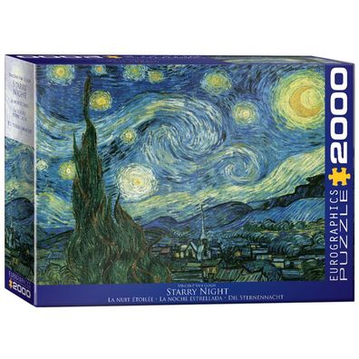 Puzzle - Starry Night, Van Gogh - 2000 Teile