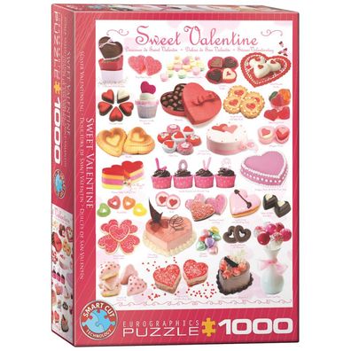 Puzzle - Süsser Valentinstag - 1000 Teile