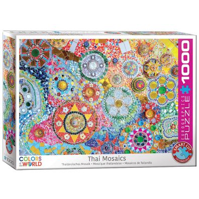 Puzzle - Thailändisches Mosaik - 1000 Teile