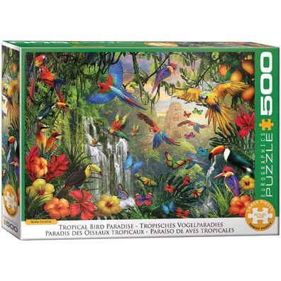 Puzzle - Tropisches Vogelparadies - 500 Teile
