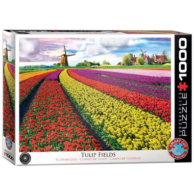 Puzzle - Tulpenfelder Niederlande - 1000 Teile