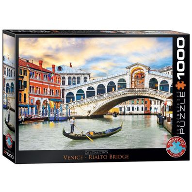 Puzzle - Venedig Rialto Bridge - 1000 Teile