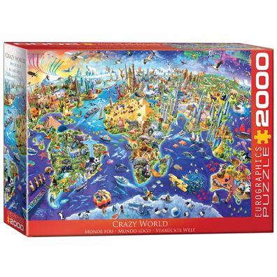 Puzzle - Verrückte Welt - 2000 Teile