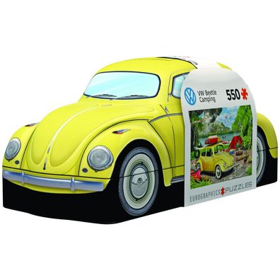Puzzle - VW Beetle Camping Tin - 550 Teile