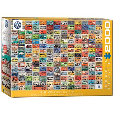 Puzzle - VW Bulli Collage - 2000 Teile