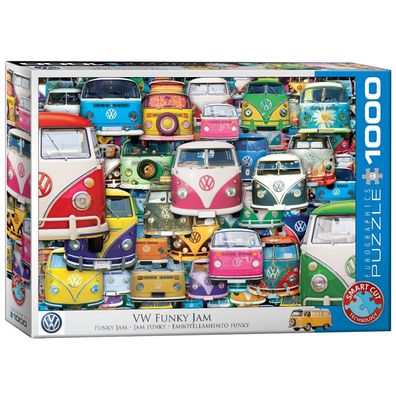 Puzzle - VW Bus - Funky Jam - 1000 Teile