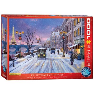 Puzzle - Weihnachtsabend in Paris von Dominic Davison - 1000 Teile