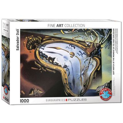 Puzzle - Weiche Uhr im Moment ihrer ersten Explosion von Salvador Dalí - 1000 Teile