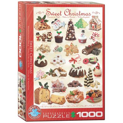 Puzzle - Weihnachtsgebäck - 1000 Teile