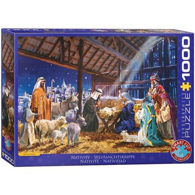 Puzzle - Weihnachtskrippe - 1000 Teile