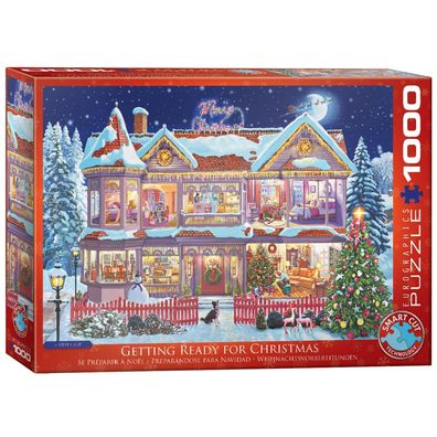 Puzzle - Weihnachtsvorbereitungen - 1000 Teile