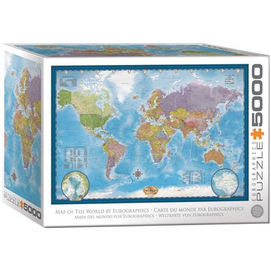Puzzle - Weltkarte - 5000 Teile
