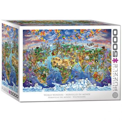 Puzzle - Weltwunder - 5000 Teile