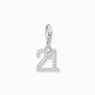 Thomas Sabo - 2135-051-21 - Charm - Damen - 925er Silber - Zahl 21