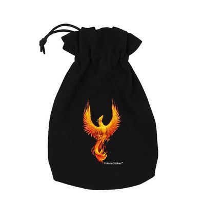Anne Stokes - Dice Pouch - Phoenix