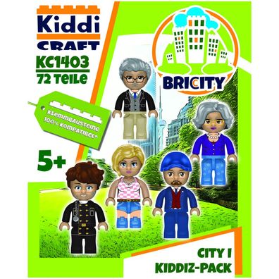 Bricity - Figuren-Pack - City I - deutsch