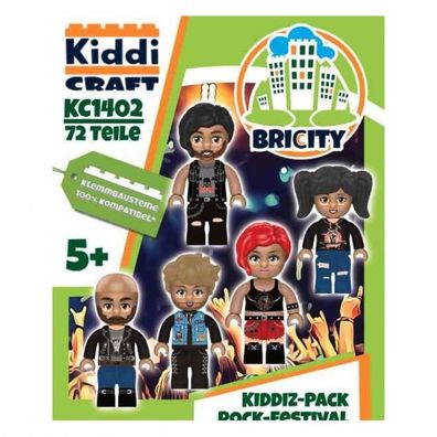 Bricity - Figuren-Pack - Rock Festival - deutsch