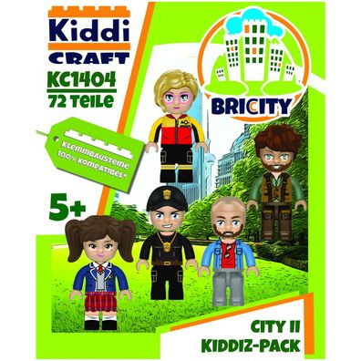 Bricity - Figuren-Pack - City II - deutsch