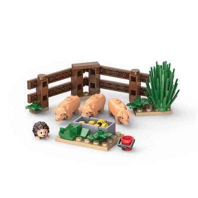 Brickfarm - Schweine im Freiland - deutsch