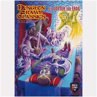 Dungeon Crawl Classics - DCC Tag Abenteuer 2024 - Die Götter der Erde - deutsch