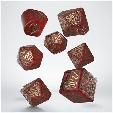 Dwarven Dice Set - Jewels (7 Würfelset)