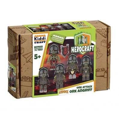 Herocraft - Figuren-Pack - Ork Angriff - deutsch