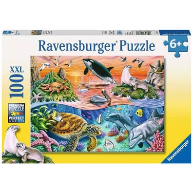 Puzzle - Bunter Ozean (100 XXL Teile )