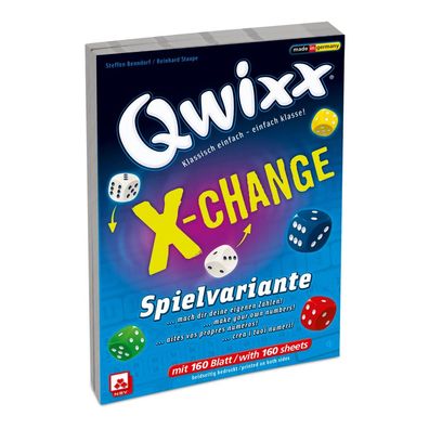 Qwixx – X-Change - Spielvariante - Zusatzblöcke
