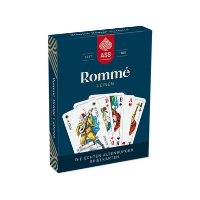 Rommé Leinen - französisches Bild - plastikfrei im Spiel