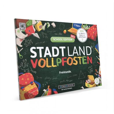 Stadt Land Vollpfosten School Edition - Freistunde. - deutsch