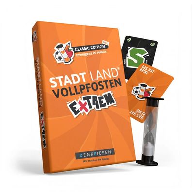 Stadt Land Vollpfosten - Extrem - Classic Edition - Intelligenz ist relativ - deutsch
