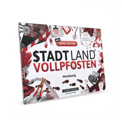 STADT LAND Vollpfosten – CRIME Edition - Mordslustig - A4 - deutsch