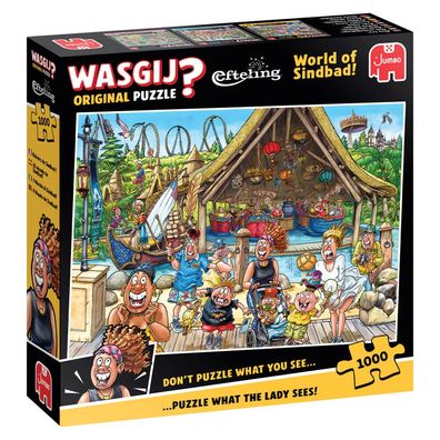 Wasgij Orginal Efteling - Welt von Sindbad (1000 Teile)