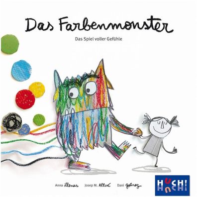 Das Farbenmonster - Das Spiel - deutsch