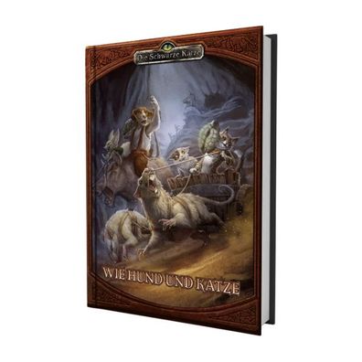 Die Schwarze Katze - Wie Hund und Katze - Abenteuer - Hardcover - deutsch