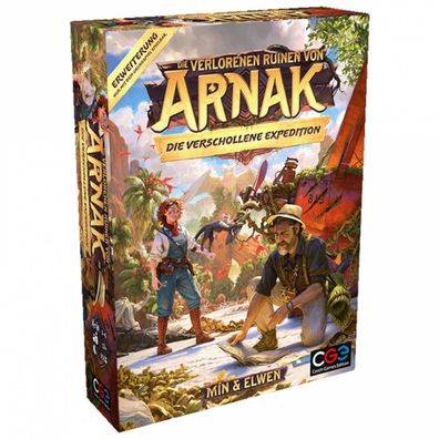 Die verlorenen Ruinen von Arnak - Die verschollene Expedition - Erweiterung 2 - deuts