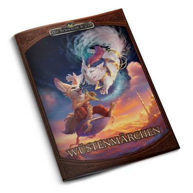 Die Schwarze Katze - Wüstenmärchen - Abenteuer - Softcover - deutsch