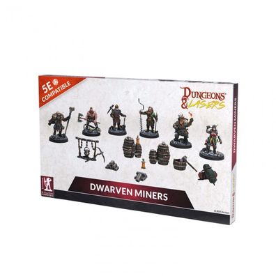Dungeons and Lasers - Dwarven Miners