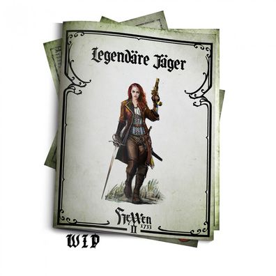 HeXXen 1733 - 2. Edition - Legendäre Jäger - 14 Bögen - deutsch
