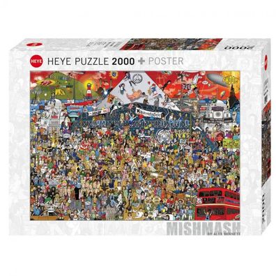 Puzzle - British Music History - 2000 Teile