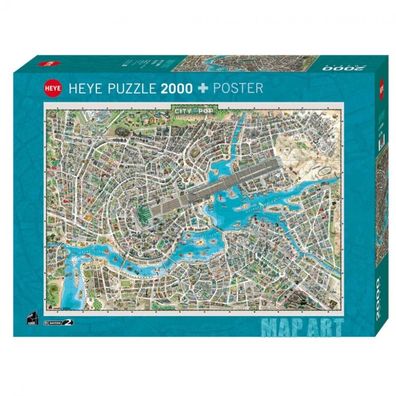 Puzzle - City of Pop - 2000 Teile
