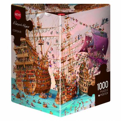 Puzzle - Corsair, Ruyer - Triangular 1000 Teile